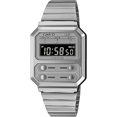 Ceas digital Casio Vintage pentru bărbați - A100WE-7BEF 1