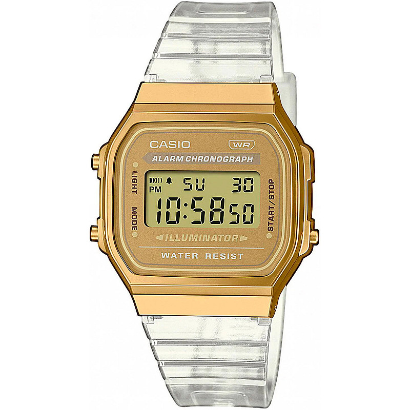 Ceas digital unisex Casio Vintage - A168XESG-9AEF