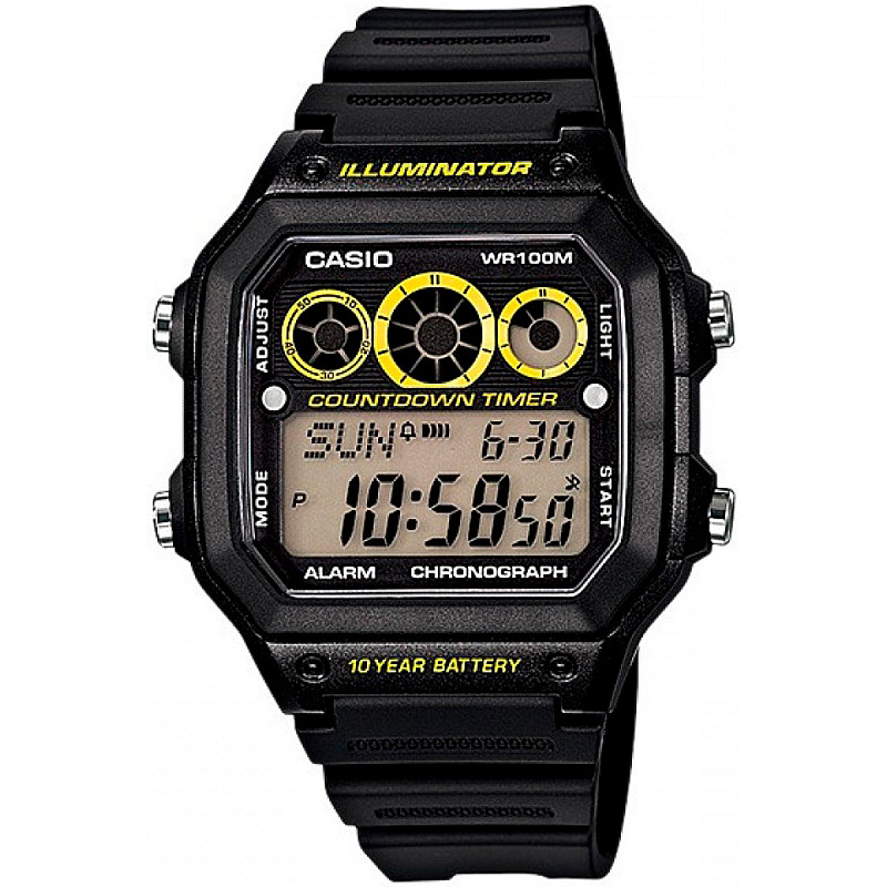 Ceas barbatesc Casio Digital - Casio Collection - AE-1300WH-1AVDF