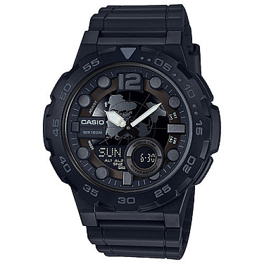 Ceas digital Casio pentru bărbați - Colecția Casio - AEQ-100W-1BVDF 1