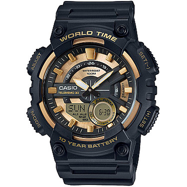 Ceas digital Casio pentru bărbați - Colecția Casio - AEQ-110BW-9AVDF 1