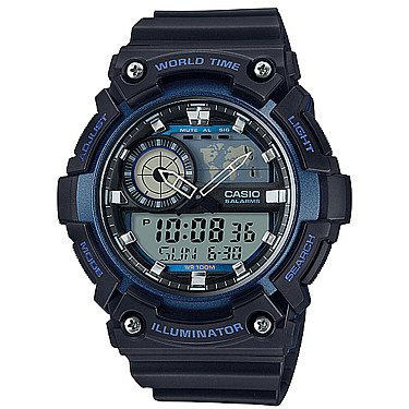 Ceas digital Casio pentru bărbați - AEQ-200W-2AVDF