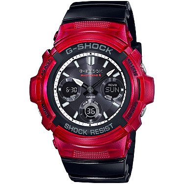 Ceas barbatesc CASIO G-SHOCK WAVE CEPTOR SOLAR - AWG-M100SRB-4AER