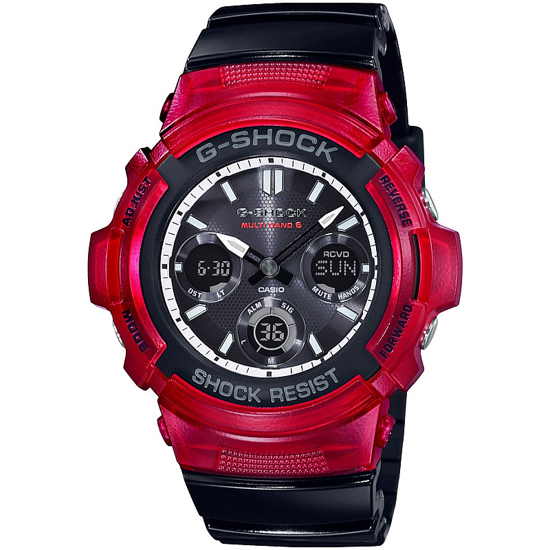 Ceas barbatesc CASIO G-SHOCK WAVE CEPTOR SOLAR - AWG-M100SRB-4AER 1