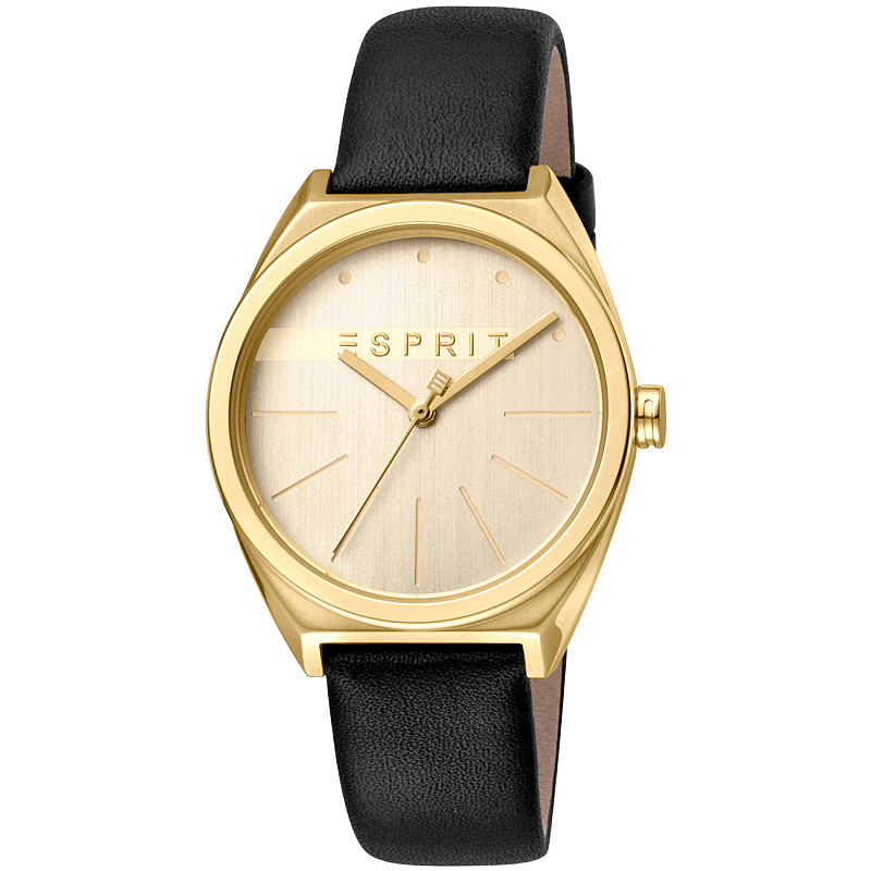 Ceas de dama ESPRIT Slice Gold Black - ES1L056L0025