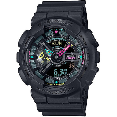 Ceas barbatesc Casio G-Shock Multi-Fluorescent Accents Series - GA-110MF-1AER