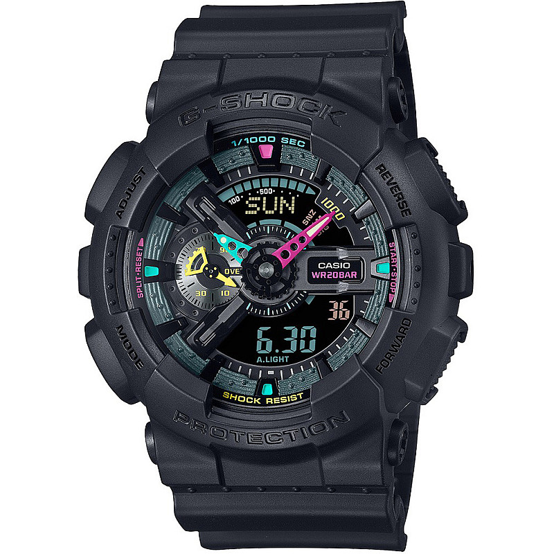 Ceas barbatesc Casio G-Shock Multi-Fluorescent Accents Series - GA-110MF-1AER 1