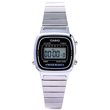 Ceas digital Casio Vintage Collection pentru femei - LA670WA-1SDF