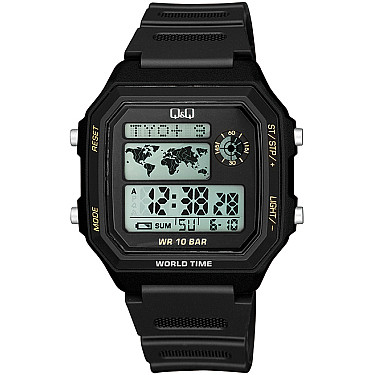 Ceas barbatesc Q&Q World Time - M196J002Y 1