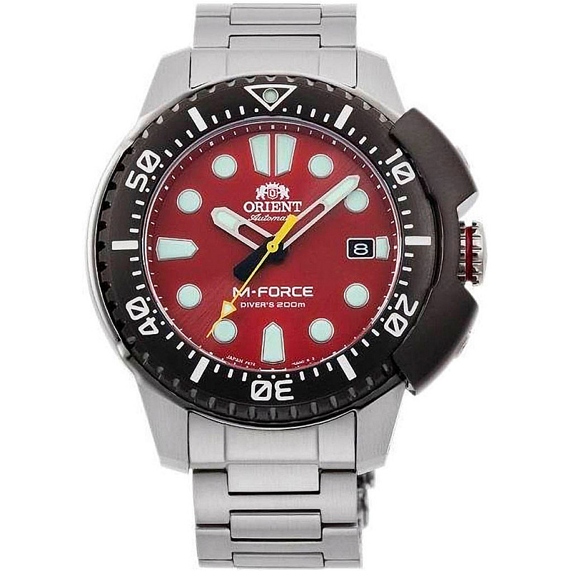 Ceas barbatesc automat Orient Automatic M-Force Diver - RA-AC0L02R 1