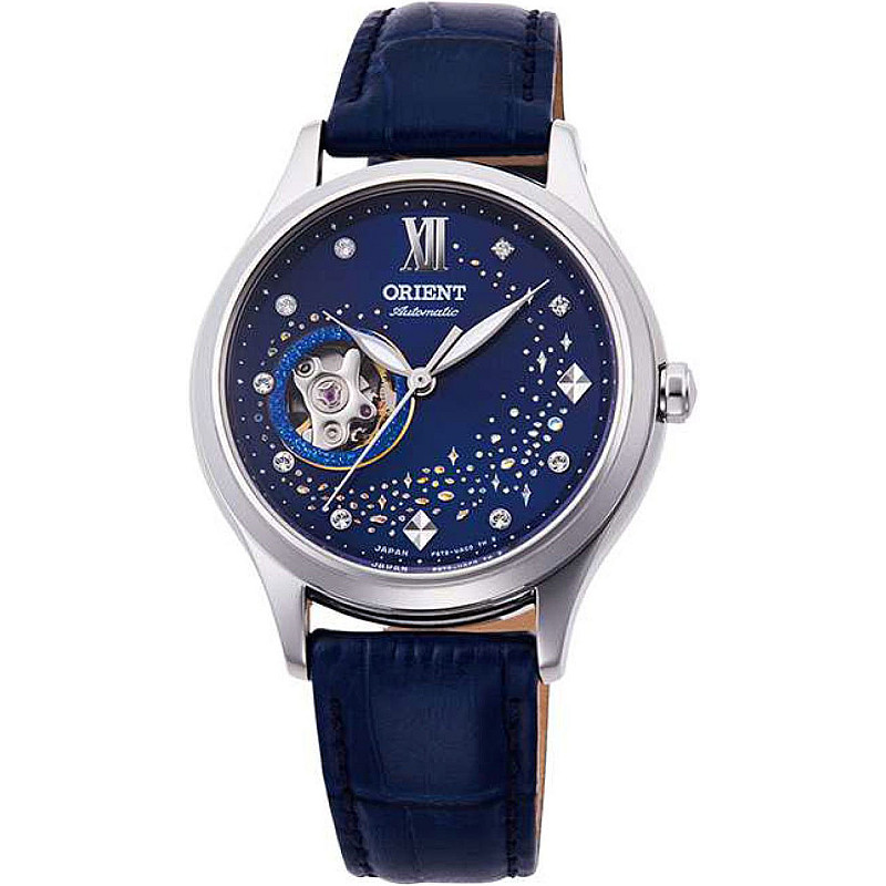 Ceas de damă ORIENT Blue Moon Open Heart Automatic - RA-AG0018L