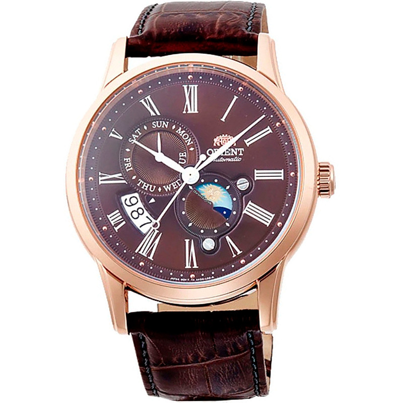 Ceas barbatesc automat Orient Classic Automatic Sun and Moon - RA-AK0009T