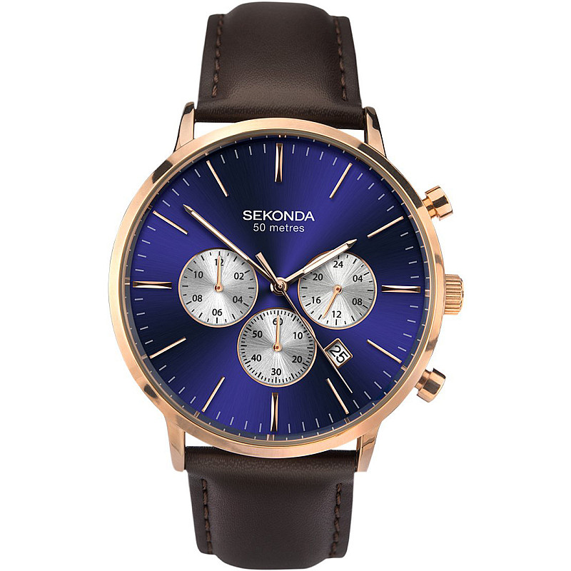 Ceas barbatesc Sekonda Classic Dual-Time Chronograph - S-1658.00 1