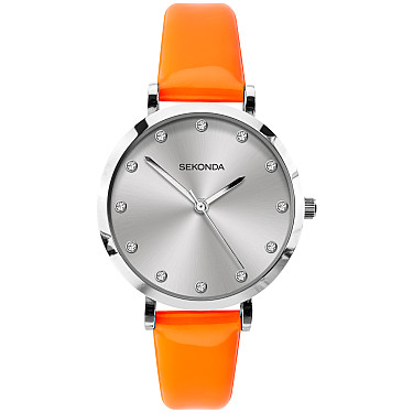 Ceas de damă Sekonda Editions Neon Orange - S-40011.00 1