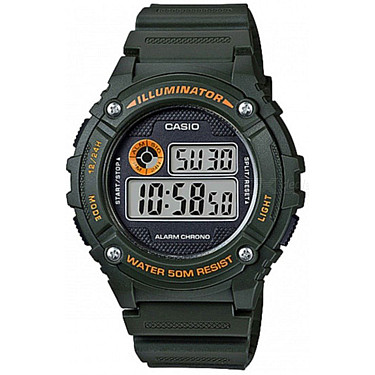 Ceas digital Casio pentru bărbați - W-216H-3BVDF