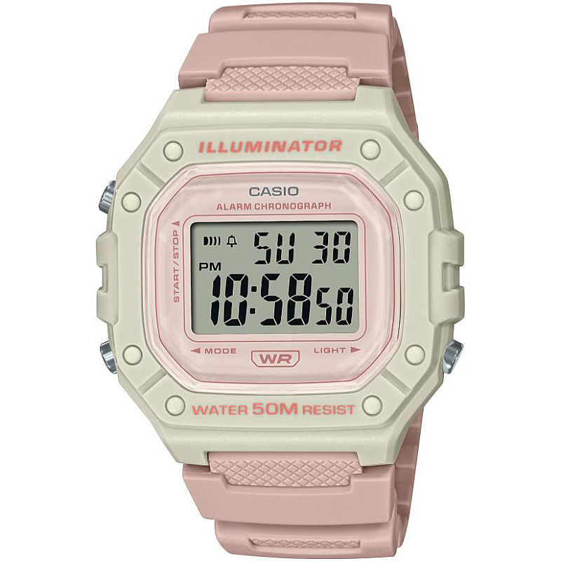 Ceas digital Casio de damă - Colecția Casio - W-218HC-4A2EF