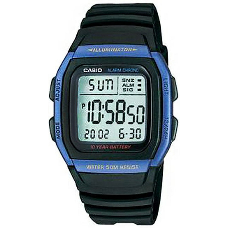 Ceas digital Casio pentru bărbați - Colecția Casio - W-96H-2AVDF